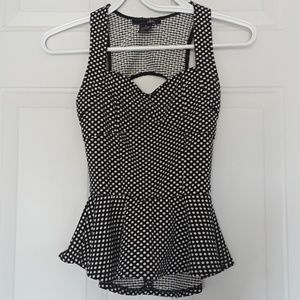 Vintage Polka dot top